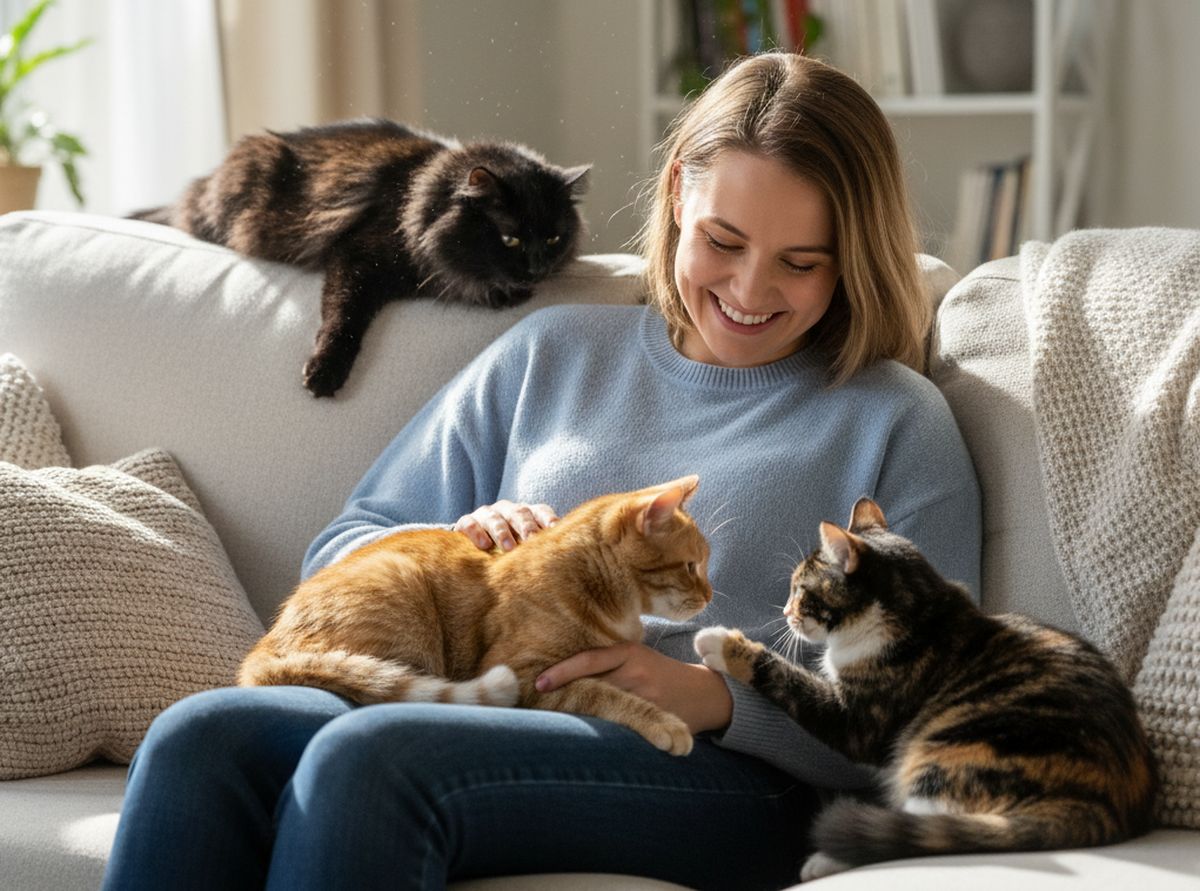 Nos conseils pour vivre avec des chats en appartement sans stress
