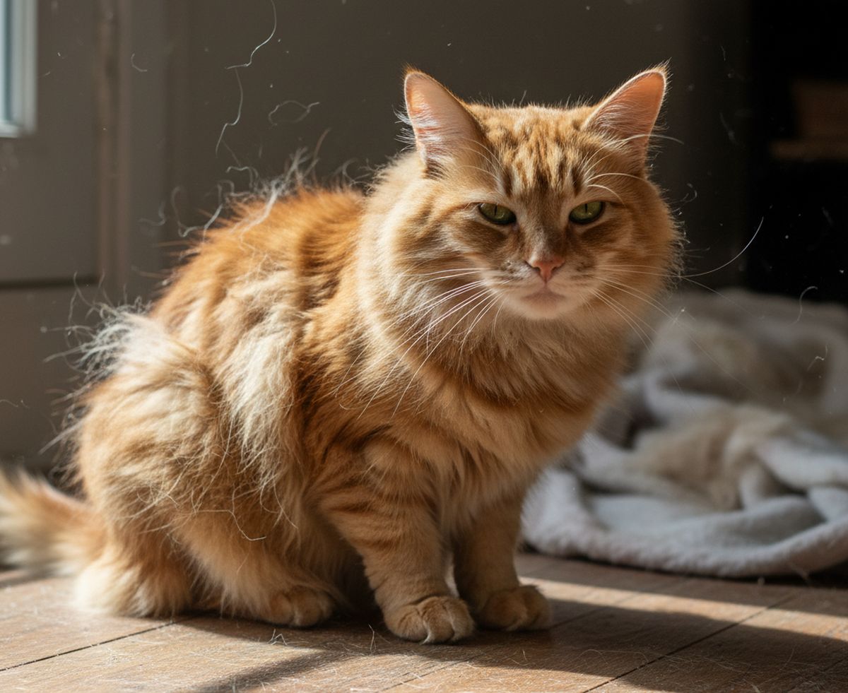Mon chat perd des touffes de poils causes et solutions efficaces