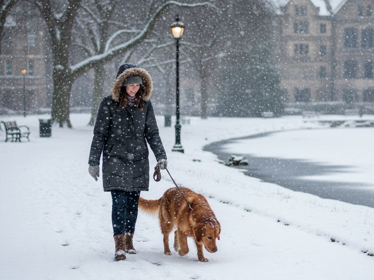 Promener son chien quand il fait froid astuces et précautions