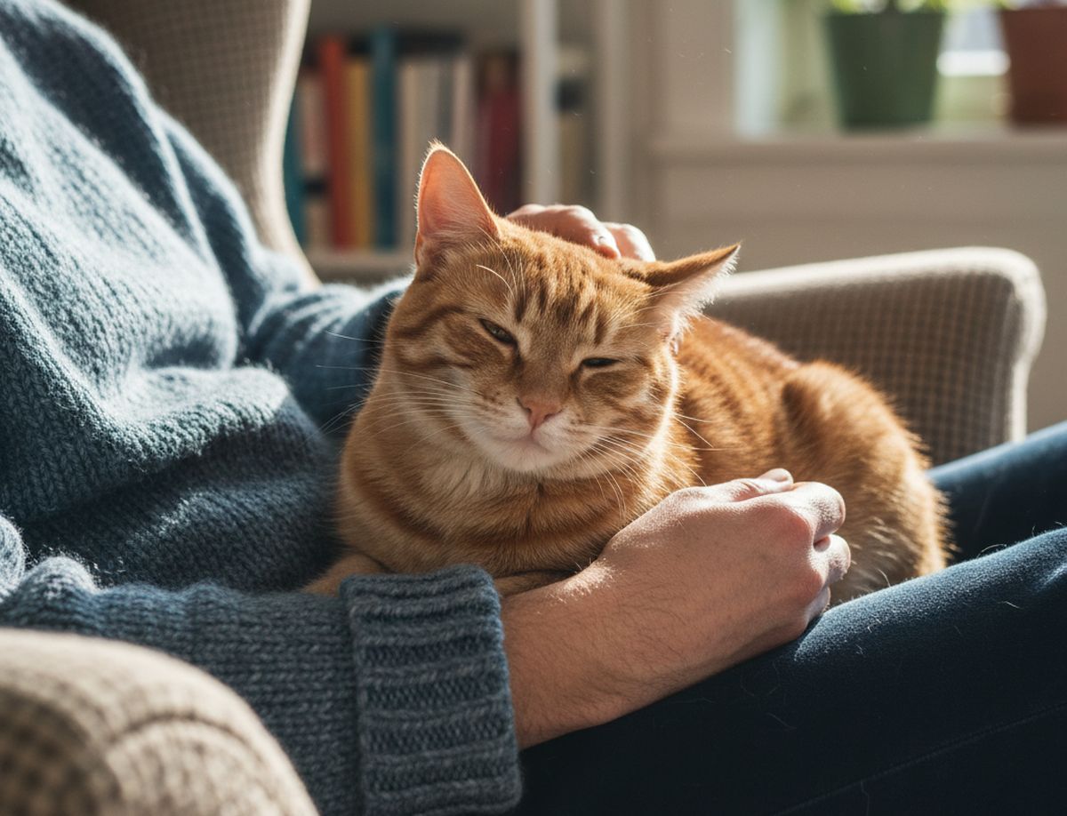 Pourquoi mon chat bave quand il ronronne