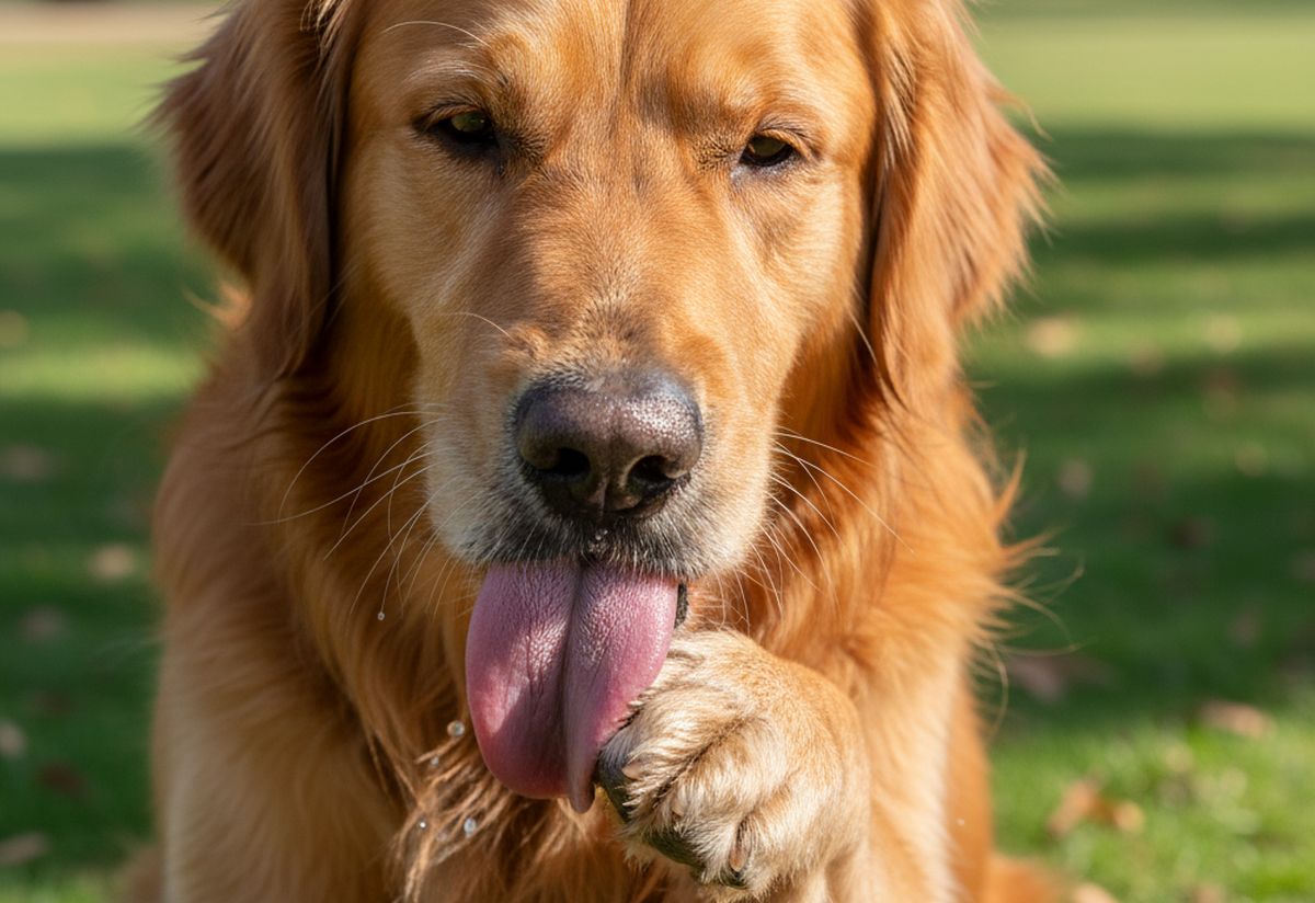 Pourquoi mon chien se lèche les pattes : les causes réelles et comment y remédier