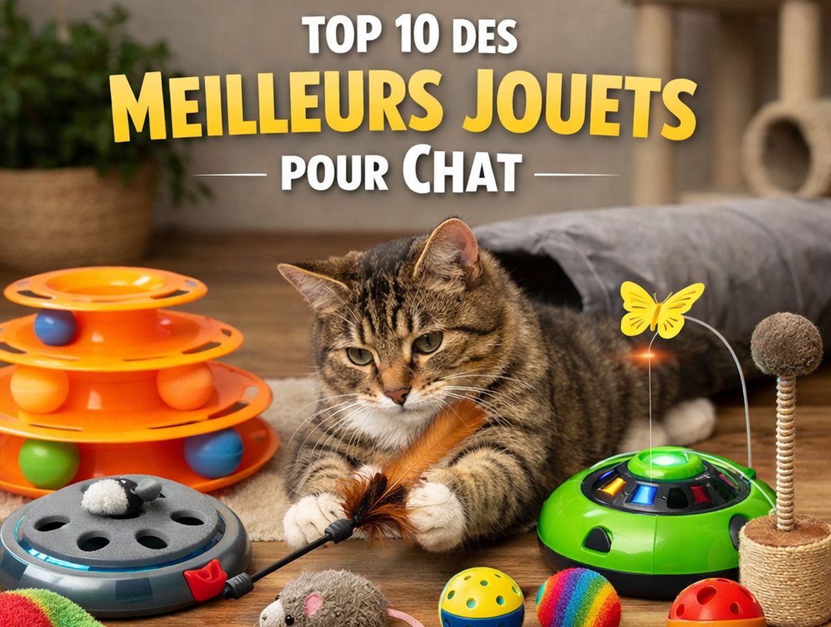 Top 10 des meilleurs jouets pour chat