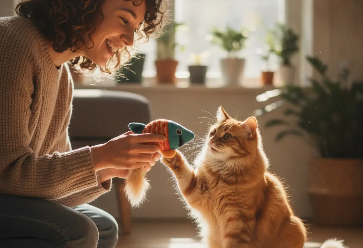 Meilleurs jouets pour chats : notre guide d’achat complet